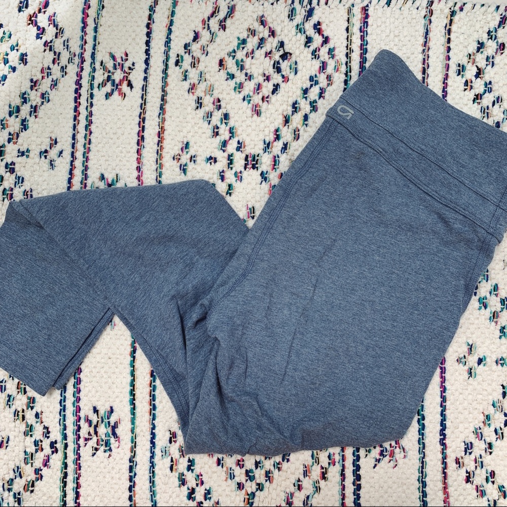 GapFit full length light blue/gray leggings
